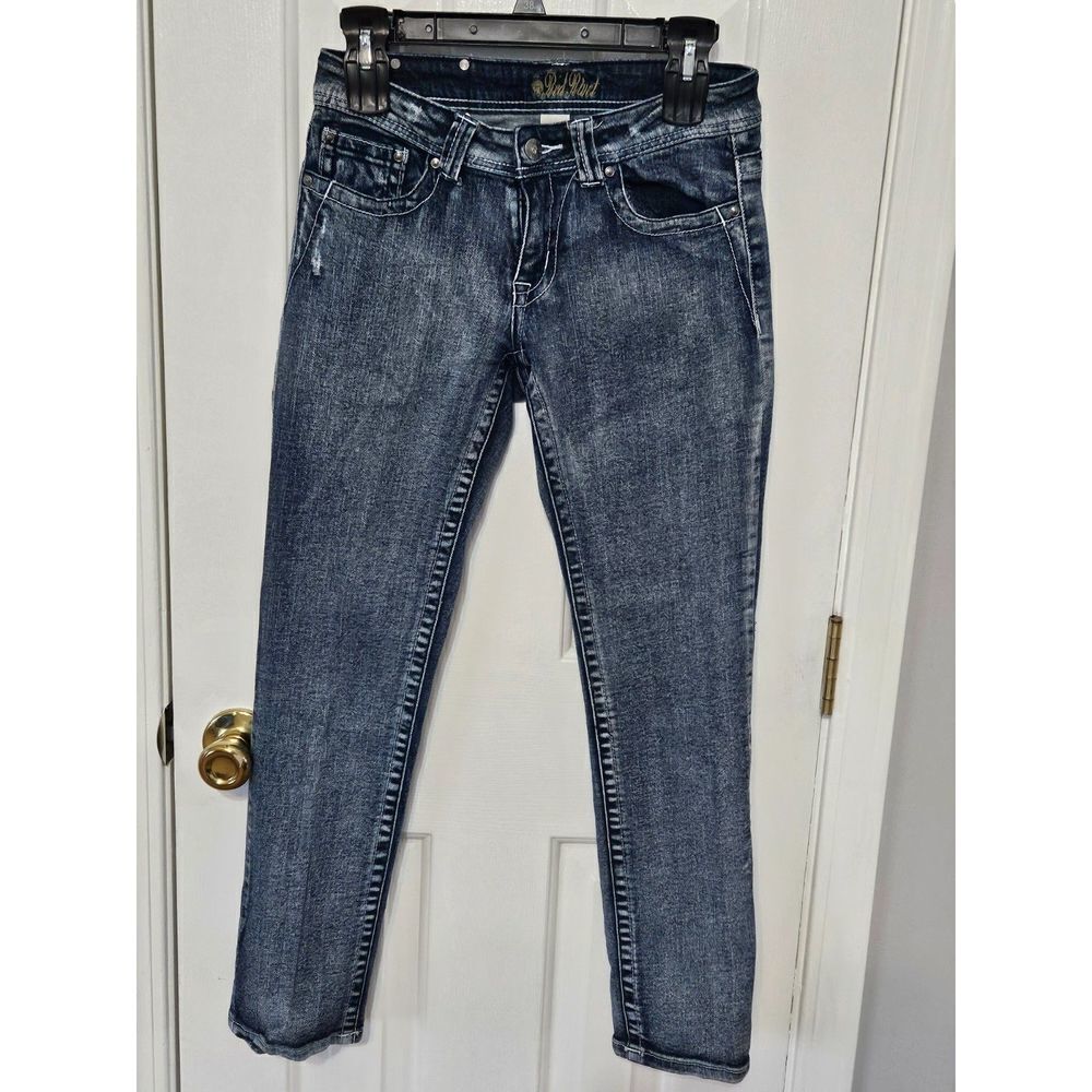 Red Rivet Skinny Jeans Size 5